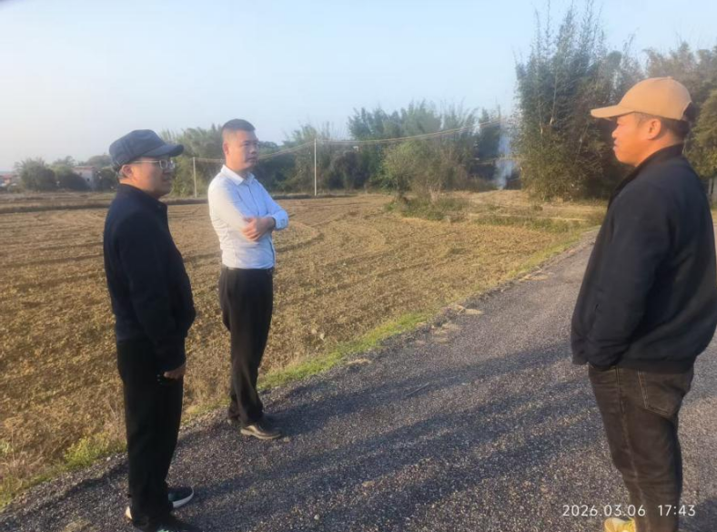 岗站企联合走访基层 助力企业备耕备种